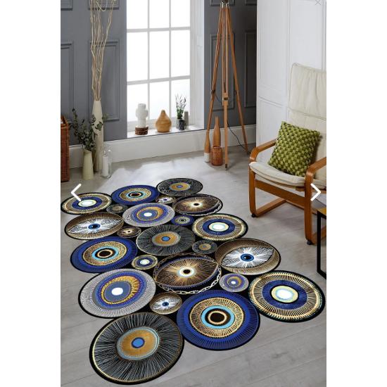 

Цифровая печать Моющаяся нескользящая основа Декоративный коврик для гостиной и кухни 80*150 cm