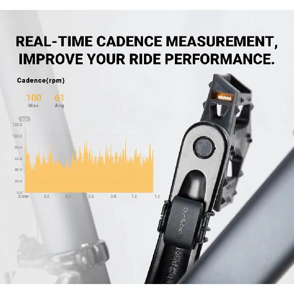 COOSPO Fahrrad Trittfrequenz/Geschwindigkeitssensor Dual-Modus Bluetooth 5.0 ANT+ Für Garmin Wahoo Fahrrad Computer Trittfrequenz Geschwindigkeitssensor