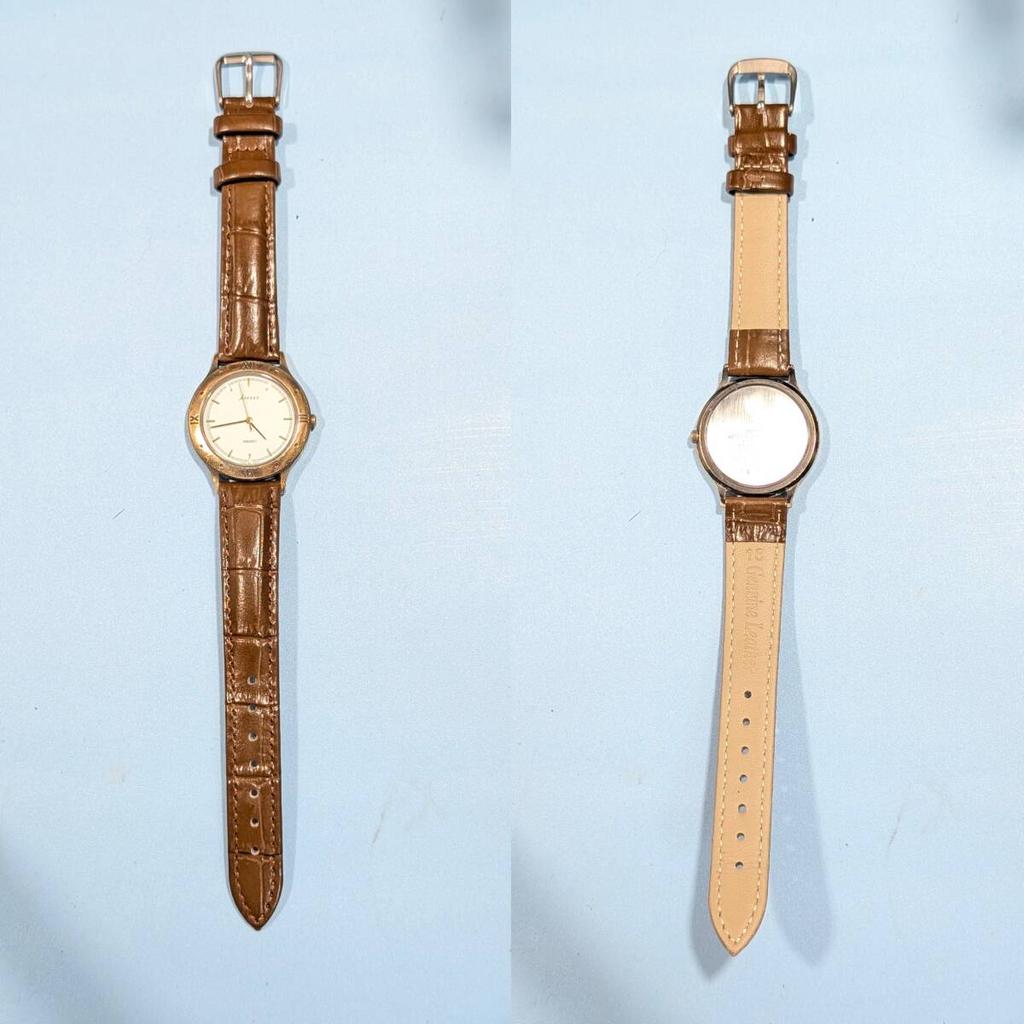 SEIKO AVENUE Battery and Strap Working Men's Watch, Replaced, Condition, W-14