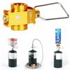 Camping Gas Saver Plus Converter Shifter Refill Flat Tank Conversion Adapter Efficient Outdoor Cooking Fuel Solution