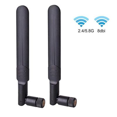 Dual-Band External WiFi Antenna for Smart Routers (2.4GHz-5.8GHz, 2400MHz)