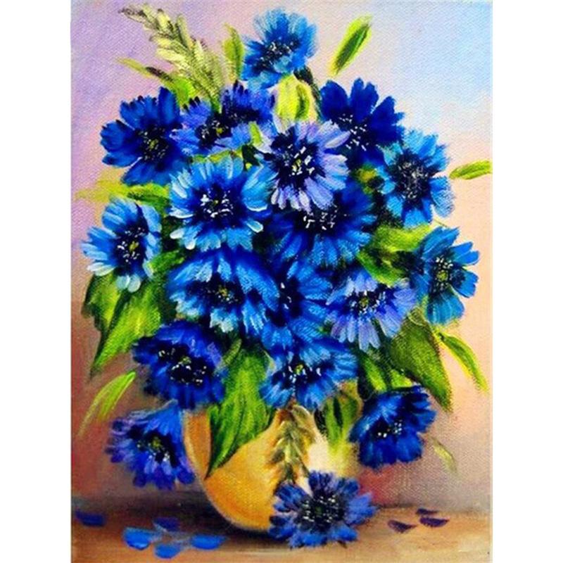 Diamond Painting Passionate Diy 5d Pretty Flower Diamond Embroidery Cross Stitch Kit Rhinestone Mosaic Home Decor