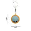 6/12/18/24 Pezzi Portachiavi Ravioli Carini Baozi con Vaporiera Colori Carini per Sacchetti Regalo Bomboniere Festa Bomboniere Matrimonio per Ospiti