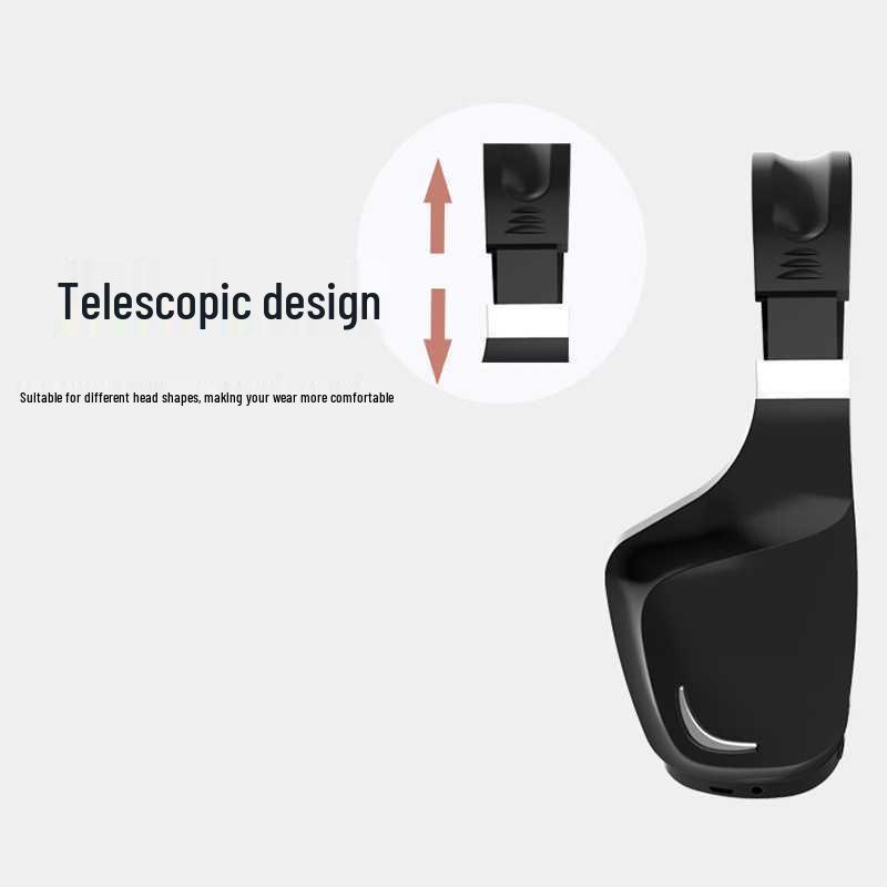 CROSSNEW Wireless Bluetooth 5.0 Headset with Mic - Low Latency Stereo for Music and Gaming