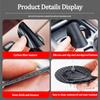2Pcs Carbon Fiber Leather Coaster Car Water Cup Anti-slip Pad Mat Auto Interior For Volvo V50 XC90 V40 XC40 XC60 V60 AWD S80 C30