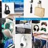 Xiaomi 5PCS Wall-Mount Headphone Hangers, No-Drill Under-Desk Headset Holders with Hooks for Gaming & Everyday Storage