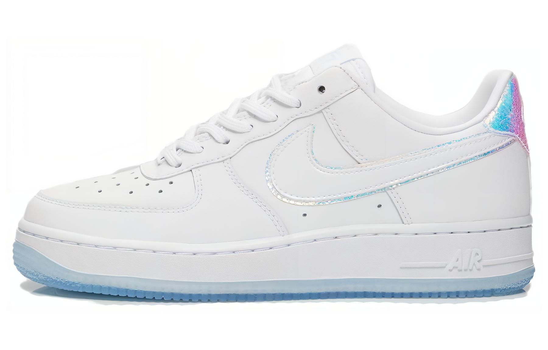 Nike Air Force 1 Prm White White Blue Tint Women s 616725-105 37.5