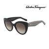Sunglasses SF964S 003 Cat-eye Horn-rimmed UV Protection Women's