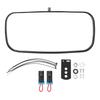 UTV Center Rear View Mirror 2879969 360 Degrees  Rotating Clear Vision Convex Center Mirror Replacement for