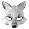 Dierenmasker 3D Realistisch Halve Gezicht Masker Halloween Carnaval Maskerade Verjaardagsfeest Spel Cosplay Kostuum Accessoires Rekwisieten