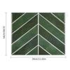 V-Shaped Waterproof Oil-Proof Self-Adhesive Decorative Wall Sticker for Home Beautification