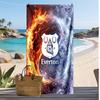 Everton Football Print Beach Towel, Large Soft Quick Dry Towel for Beach Camping Swimming