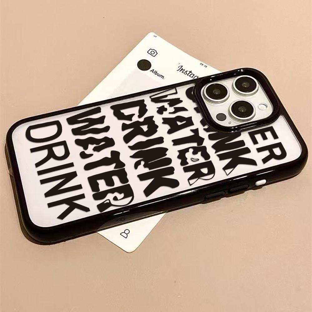 Acrylic Phone Case for iPhone 11 12 13 14 Pro 12 14 16 Pro Max for Samsung A16 A36 A56 S24 FE High-quality Painted Anti-fall Mobile Phone Case