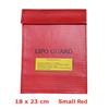 High Quality Fireproof Waterproof Rc Lipo Battery Safety Storage Bag Charge Sack Silver Red Black Car Household Package