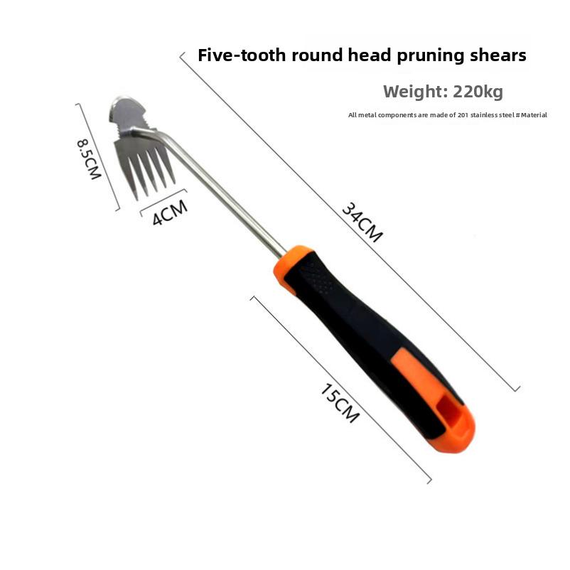 Weed Puller Tool, Rake, Small Shovel, Grass Puller, Wild Vegetable Garden Hoe, Weed Removal Tool, Grass Hook