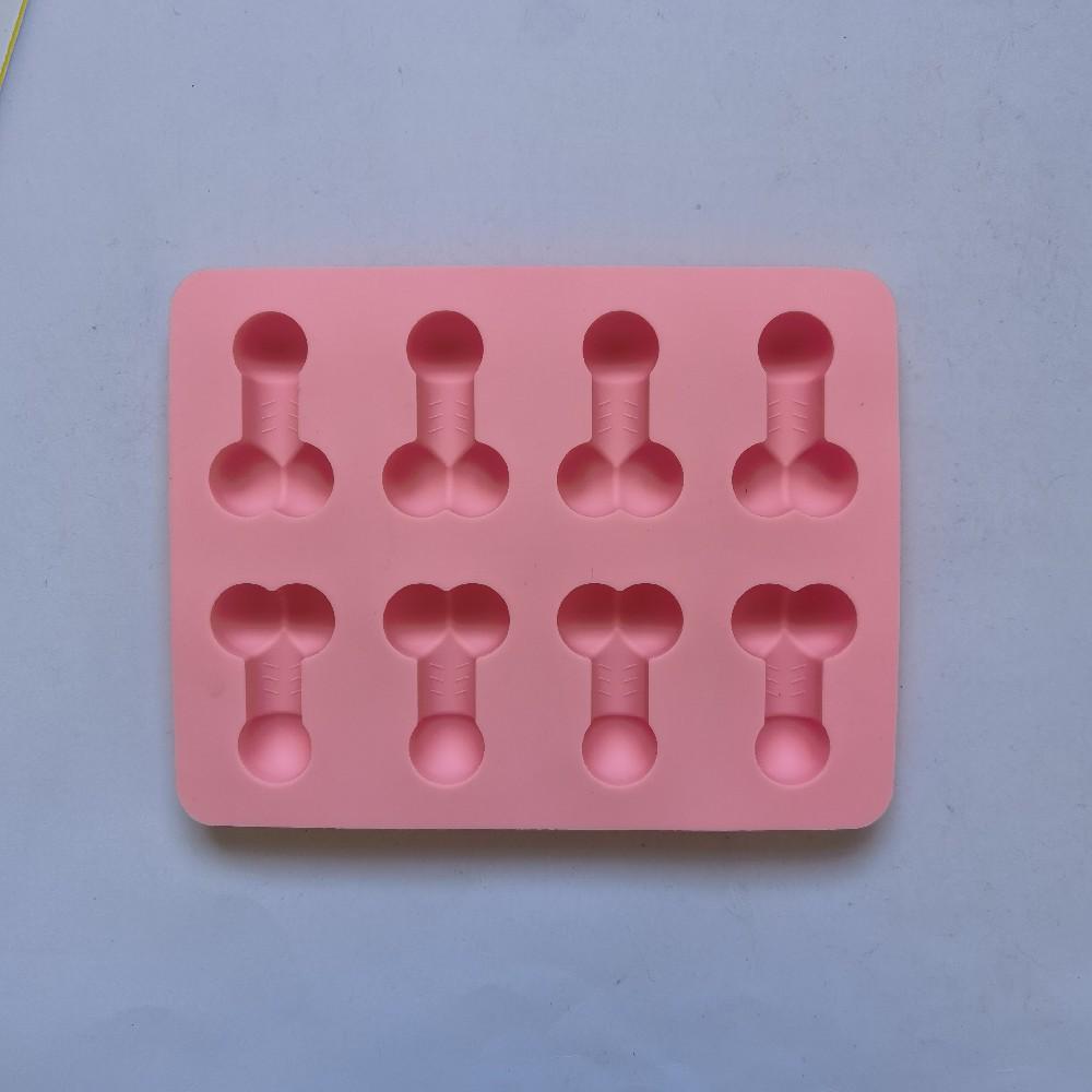 Cake Mold Dick Ice Cube Tray Silicone Mold Soap Candle Moulds Sugar Craft Tools Chocolate Mould Mini Ice Cream Forms