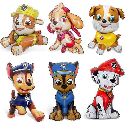 6 szt. Kolorowe balony Psi Patrol Balony z motywem Psiego Patrolu Dekoracje na przyjęcie