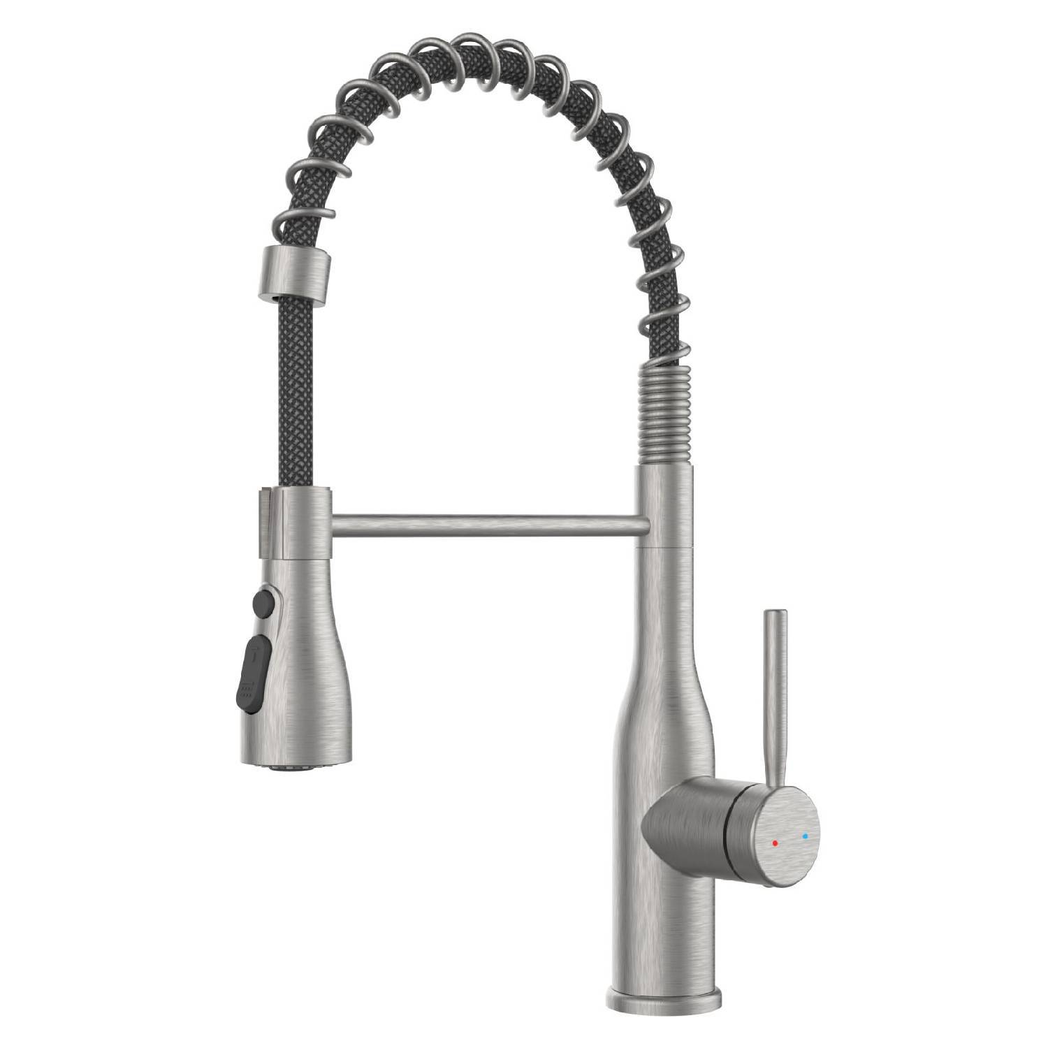 

Смеситель для кухни Orange M15-125ni Boni с гибким изливом