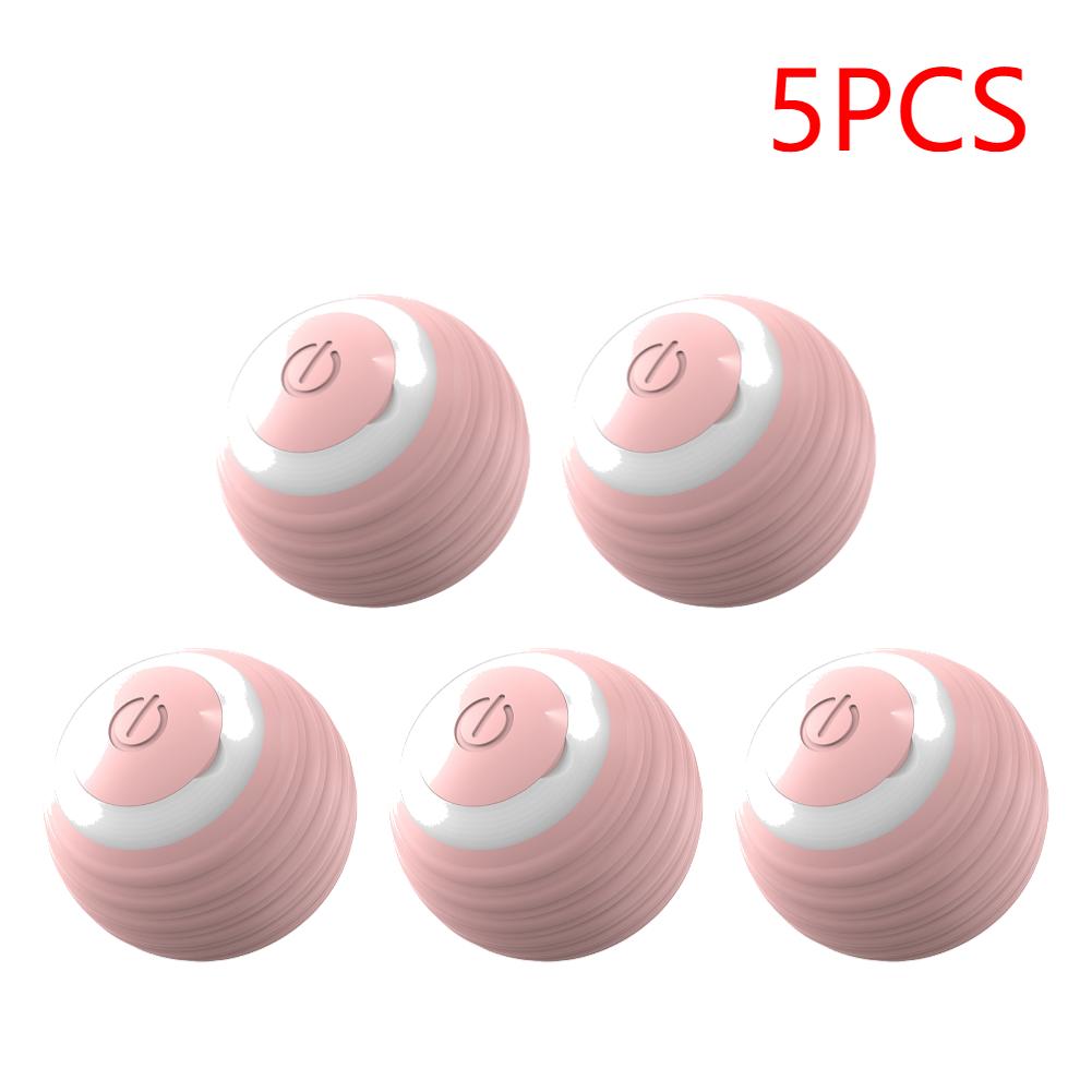 Smart Cat Toys Rolling Ball Rechargeable Electic Interactive Toys for Cats Training Self-moving Funny Puppy AccessoriesPet Toys