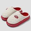 Winter Couple Style Basic Design Women Plush Slippers Non-slip Warm Thick Furry Men Home Cotton Shoes