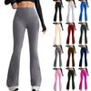 Pantalon de yoga large taille haute pour femme avec poches