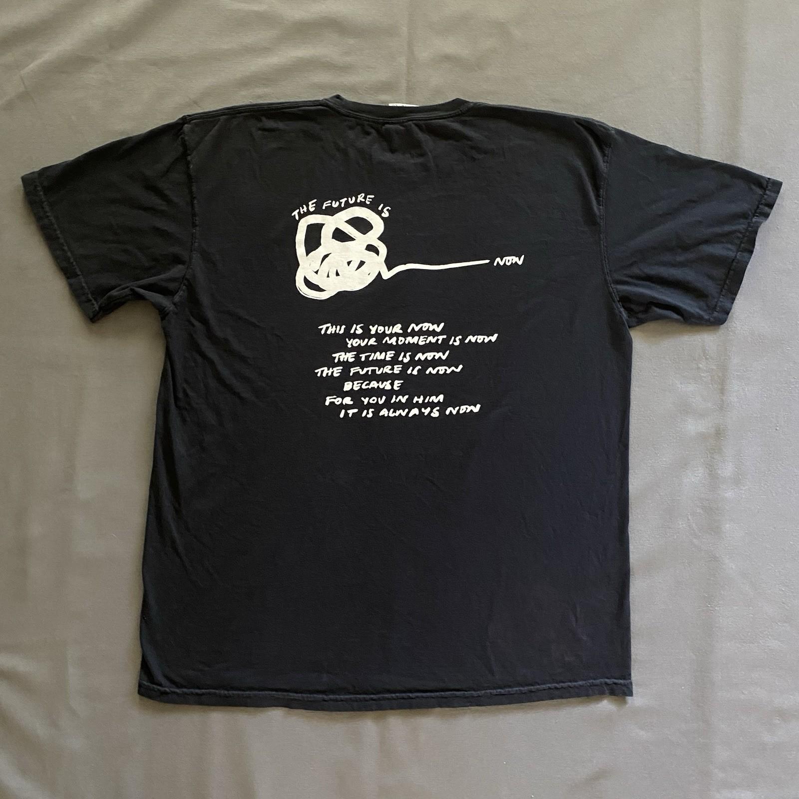 Comfort Colors T Mens Size XL Black “Rally” The Future Is Now Inspire Unisex T-Shirt XL