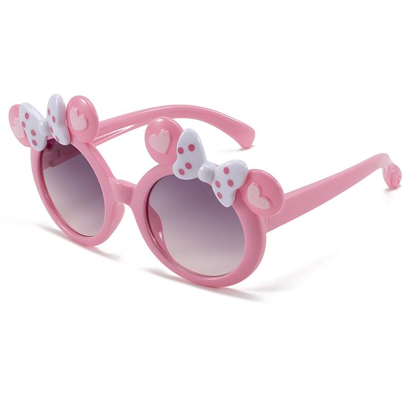 Cartoon Bow Children'S Sunglasses Sunglasses Trendy Boys Girls Baby Cartoon Sunglasses