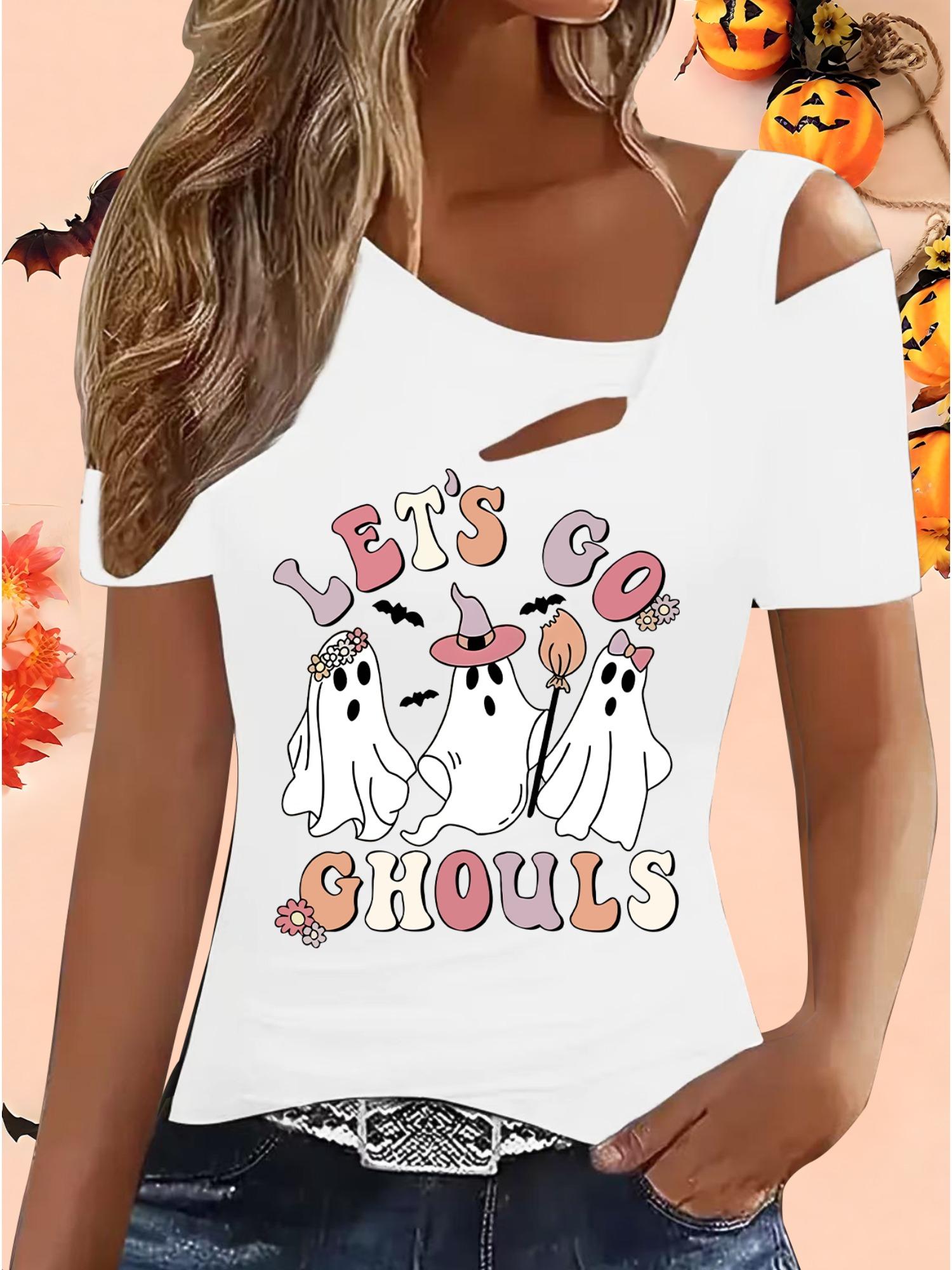 

Women s Loose Halloween and Christmas Gift Tops Blouse Shirt S