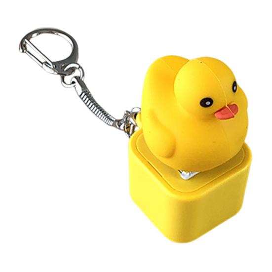 

Animal Keyboard Fidget Toy with Sound Lights Stress Anxiety Relief Rechargeable Duck Frog Pig Keyboard Clicker Decompression Button Sensory Toy A