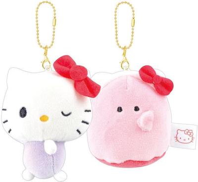 Crux Sanrio Obakenu Nico Nui Keychain Hello Kitty 126324