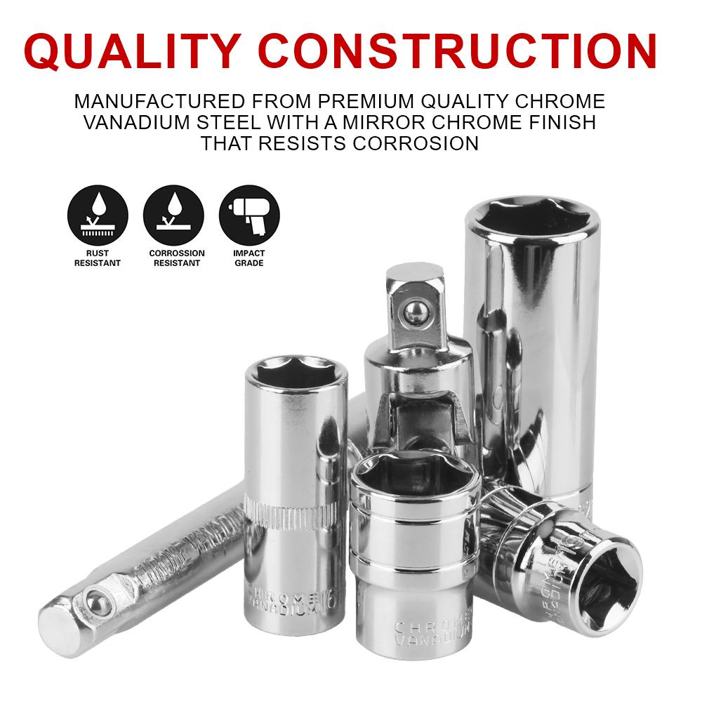 Car Repair Kit Wheel Bearing Mechanical Socket Wrench Seal Driver Installer Portable 108 Pcs/Set Remover Automotive Tools Hand Tool