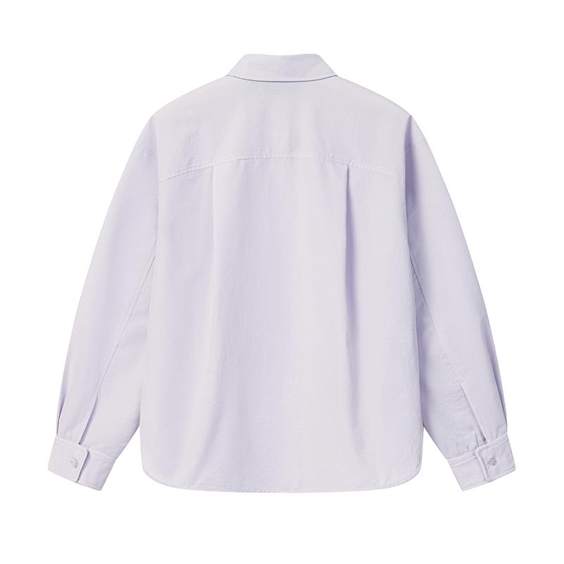 FILA White Fashion Casual Comfortable Long Sleeve Shirt Women shirts F11W633404F-VT