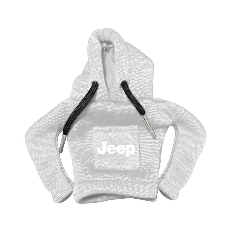 1Pcs Car Gear Lever Hood Small Sweater Decoration Gear Lever Hoodie Car Styling For Jeep Renegade Wrangler JK Grand Cherokee WJ Willys Compass Command