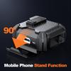 Phone Stand Case For AirPods 4 Generation Case Magnetic Automatic Lock with Cleaning Kit Shockproof Protective Case for AiPods 4