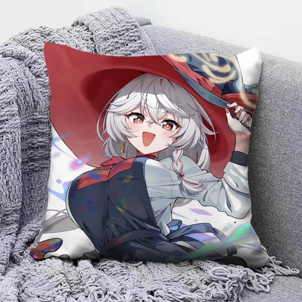 Eri Shirao Blue Archive Anime Girl  Pillow Covers Home Sofa Cushion Covers and Aecorative Custom