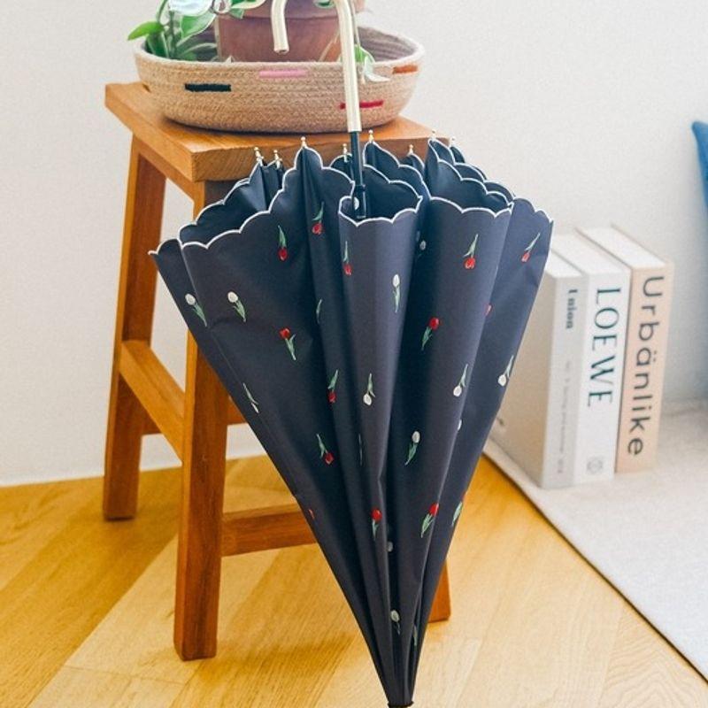 WPC. WPC mass-produced Petit Tulip UV-blocking 99.9% blackout parasol 81-12139-101
