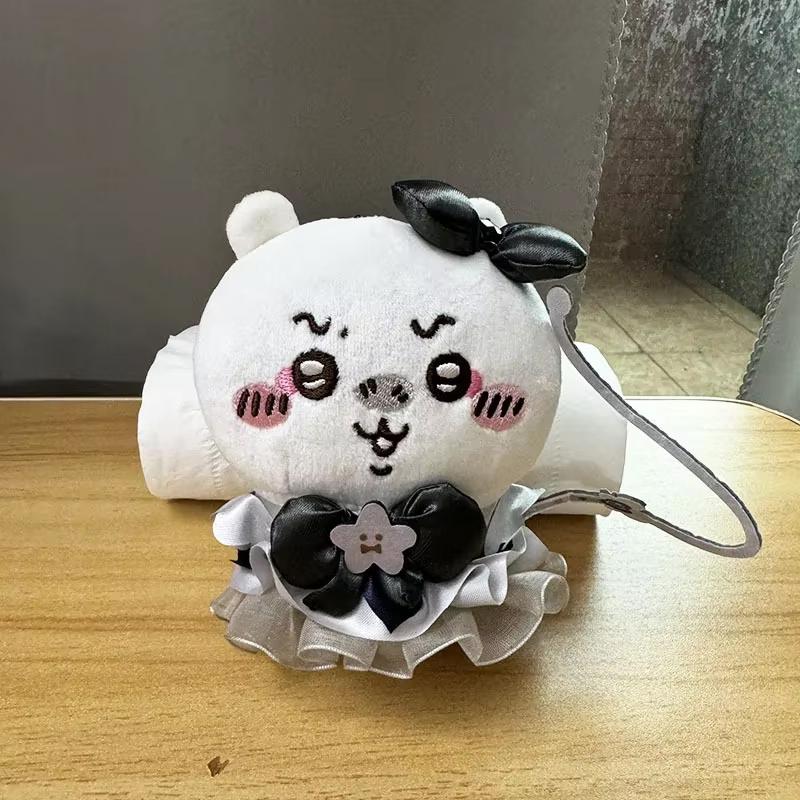 Ny Chiikawa Mörk Magisk Flicka Gosedjursdocka Hänge Gåva Söt Usagi Hachiware Hänge Gosedjursleksak Docka Väskhänge Barnpresent