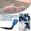 Plastic Car Motorcycle Refueling Gasoline Engine Oil Truck Tool Transfer Funnel Bike For Auto F B5D9 ARI