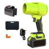 Powerful 21V Battery Powered Leaf Blower With 15 Cells Energy Supply 1050W High Execution For Yard Maintenance And Snow Removal
