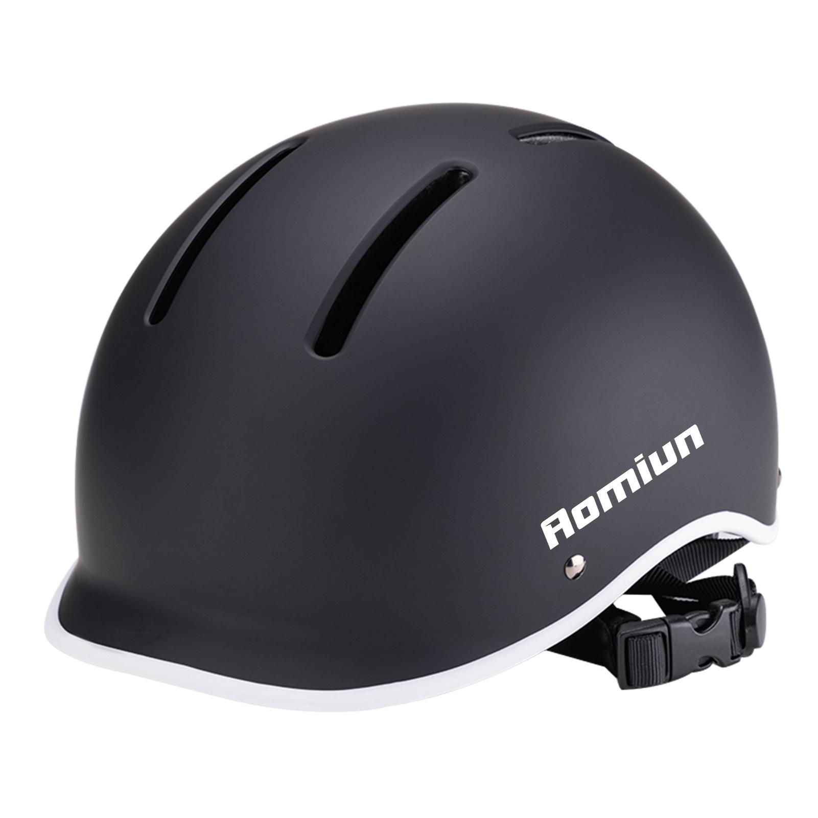 

Велосипедный шлем со светом, уличный мужской женский велосипедный шлем с фонарями для ночной езды, со встроенным аккумулятором 4 Black M 55-58CM