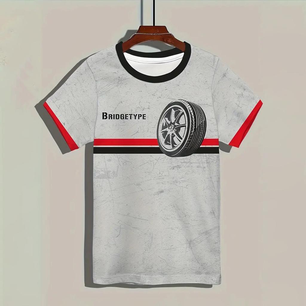 Vintage Men's T Shirt Pattern Print Casual Short Sleeve Tee O Neck Pullover Fashion Male T-Shirts Oversized Clothing Sportwear