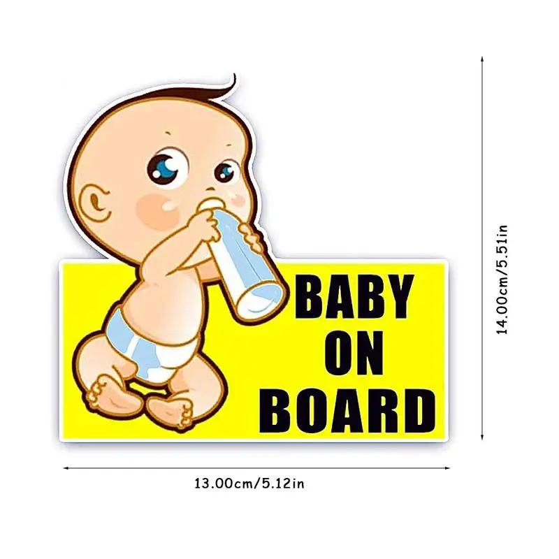 Cute Cartoon Reflective Car Stickers | Colored PVC Decals for Exterior Accessories | Weatherproof UV Resistant Decorations