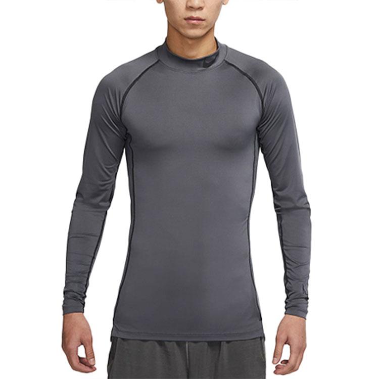 Nike SS22 Pro Dri-FIT Running Training Compression Fitness Shirt Men Tops Gray DD1987-068