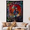 Dead and Company Tapestry Wall Hanging, 2017 Boston Concert Poster Art, Retro Wall Decor for Bedroom Living Room Dorm