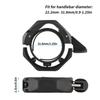 Bike Aluminum Alloy Compact Cycling Ring with Adjustable Adapter for 22.2mm‑31.8mm Handlebar Scooter