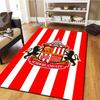 Sunderland Afc Crest Custom Name Carpet Rug For Living Room Bedroom Home Sofa Decoration Kids Play Nonslip Floor Mat
