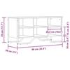 VidaXL Shoe Cabinet Brown Oak 90x38x45.5 Cm Engineered Wood, Shoe Rack, Storage Cabinet of 848643
