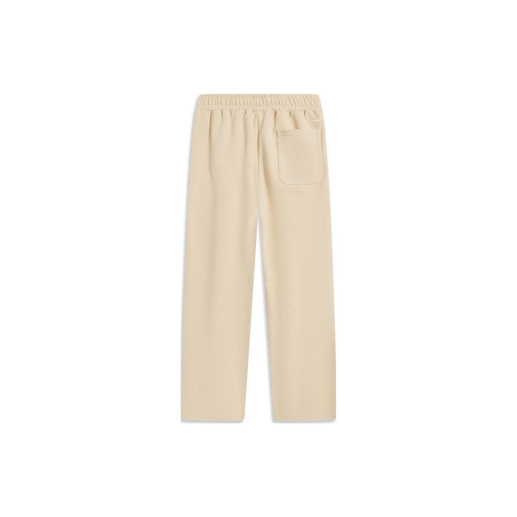 Li Ning Sweatpants Unisex Milk Umber AKLTC53-2