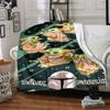 Baby Yoda Space Blanket Soft Throw Blanket For Home Bedroom Bed Sofa Travel Office Solid Christmas Blanket