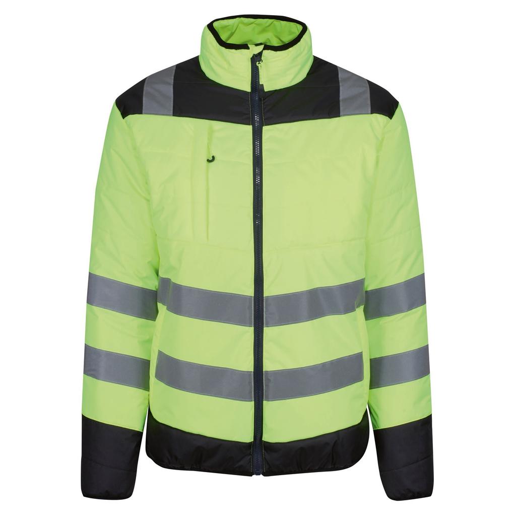 Regatta Herren Zweifarbige Thermojacke Hi-Vis